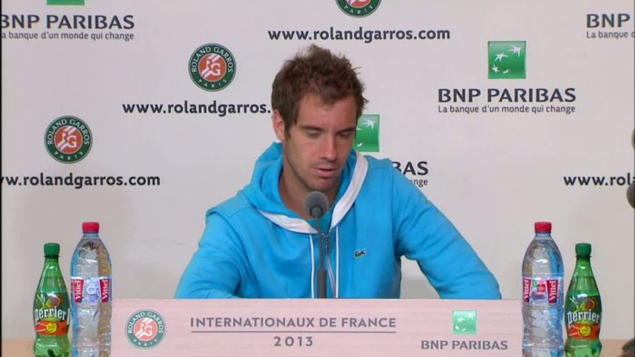 TENNIS - RG (H) - Gasquet: «Je ne me mets pas d...