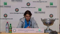 TENNIS - RG (H) - Nadal : «Vraiment fantastique»