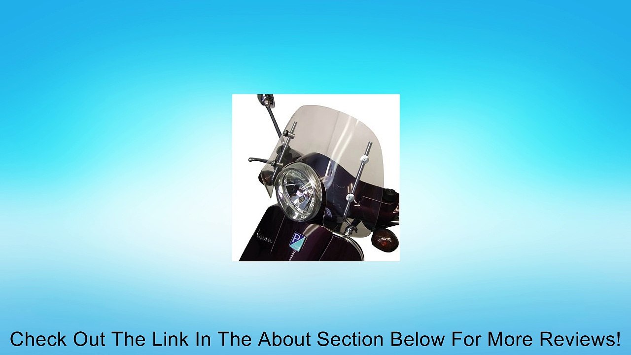 Prima Windscreen (Short, Clear); Vespa LX, GT Review