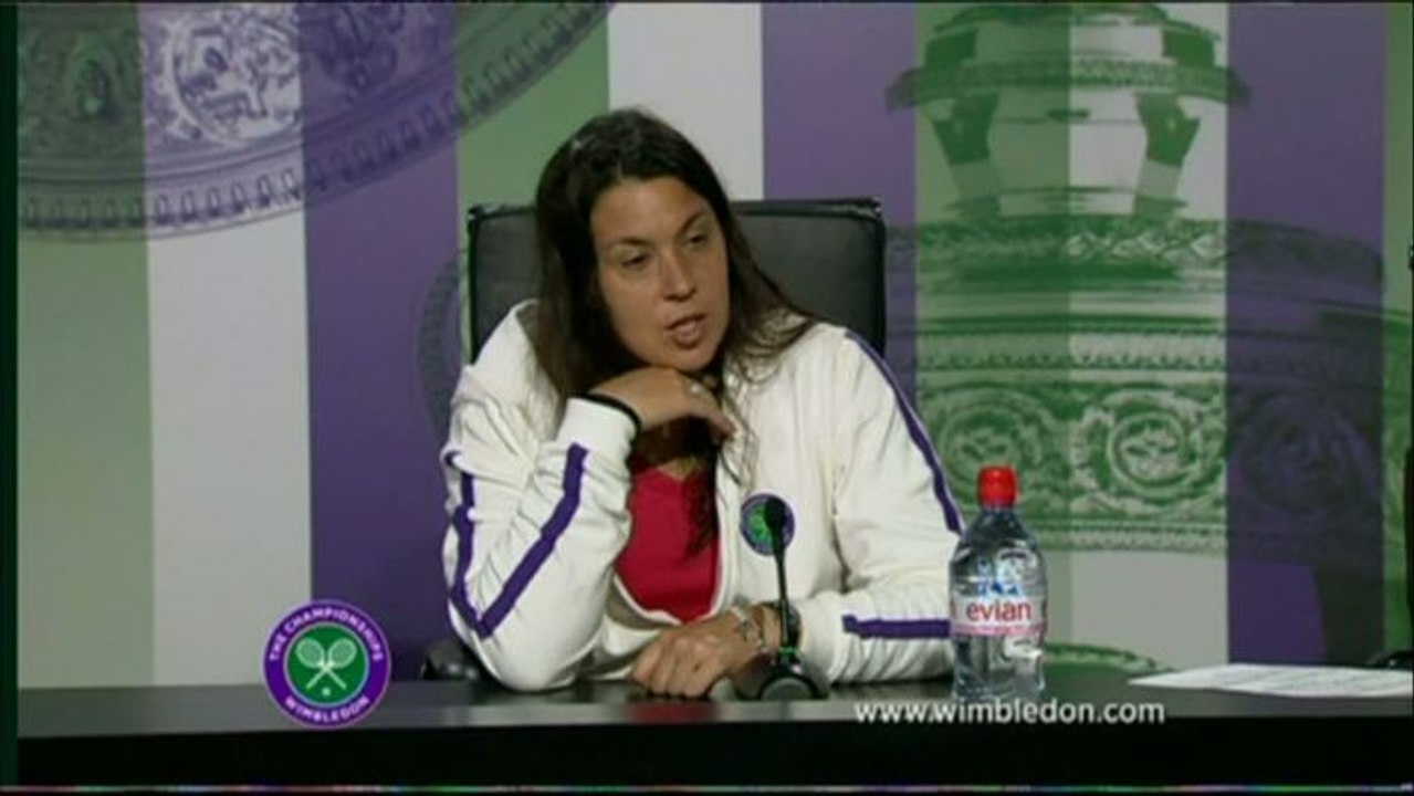 TENNIS - WIMBLEDON : Bartoli félicite Flipkens