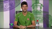 TENNIS - WIMBLEDON : Djokovic a eu chaud !