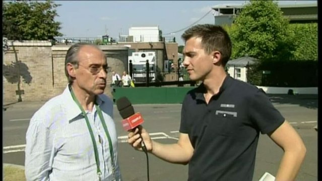 TENNIS - WIMBLEDON : Bartoli, un père si fier