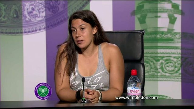 TENNIS - WIMBLEDON : Bartoli sur un petit nuage