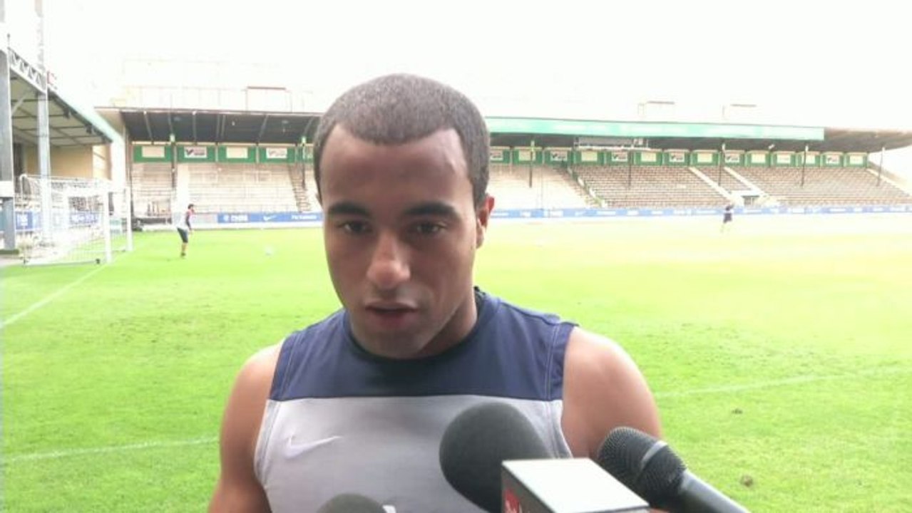 FOOT - L1 - PSG : Lucas «Gagner du temps de jeu»