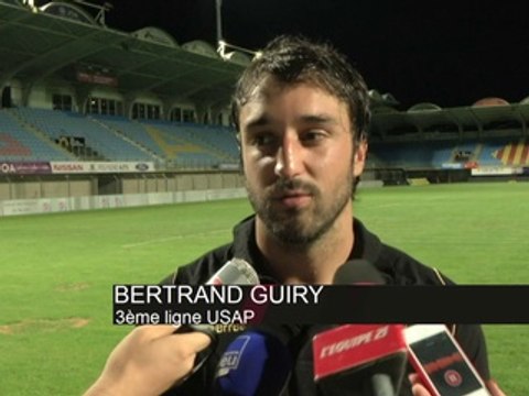 RUGBY - AMICAL - USAP - Guiry : «un manque d'automatismes»