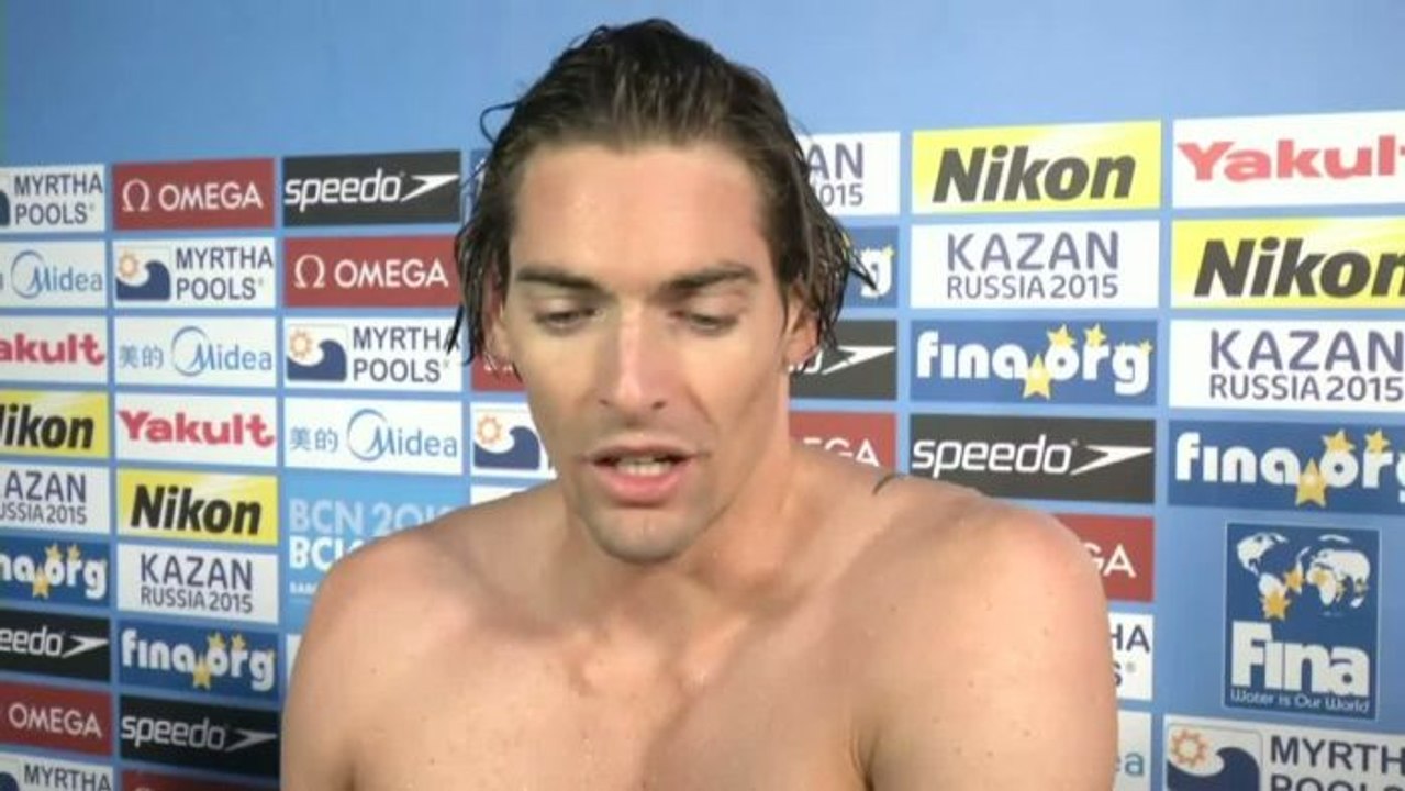 NATATION - ChM - 100m dos - Lacourt : «Pas terrible, mais pas inquiet»