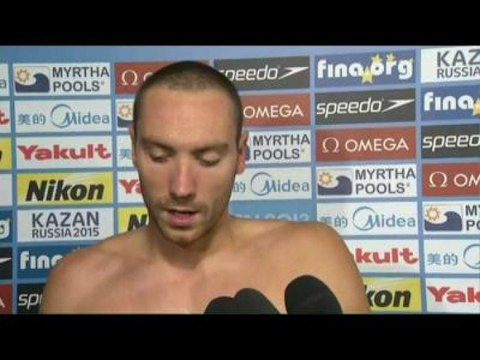 NATATION - ChM - 100m dos - Stravius : «Plus vite et moins mal que ce matin»