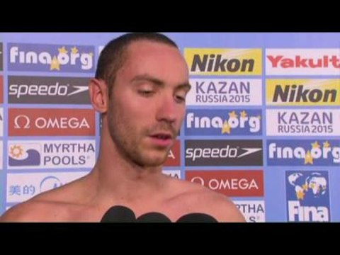 NATATION - ChM - 50m dos - Stravius : «Capable de gagner»