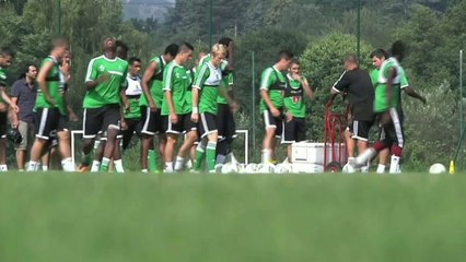 Скачать видео: FOOT - LIGUE EUROPA : Les Verts ont cartes en main