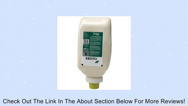 Stoko Kresto 87045 Hand Cleaner 2000 mL SoftBottle, Case of 6 Review