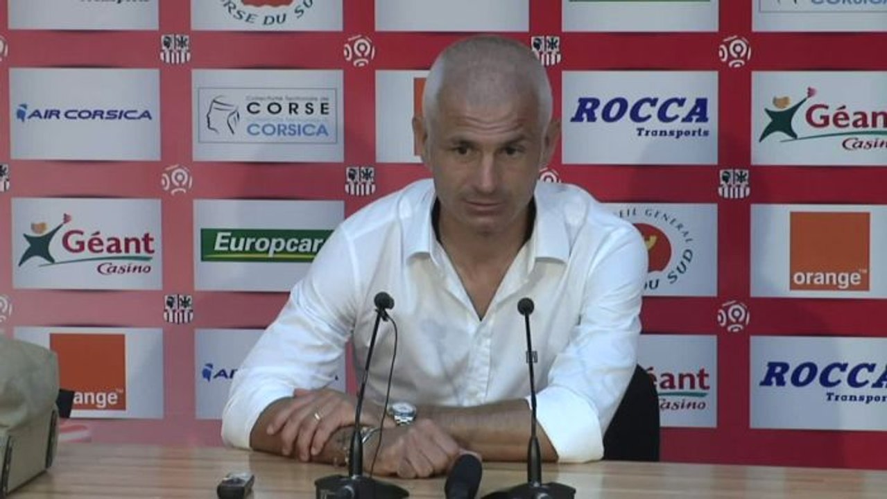 FOOT - L1 - ACA - Ravanelli : «Rien à leur reprocher...»