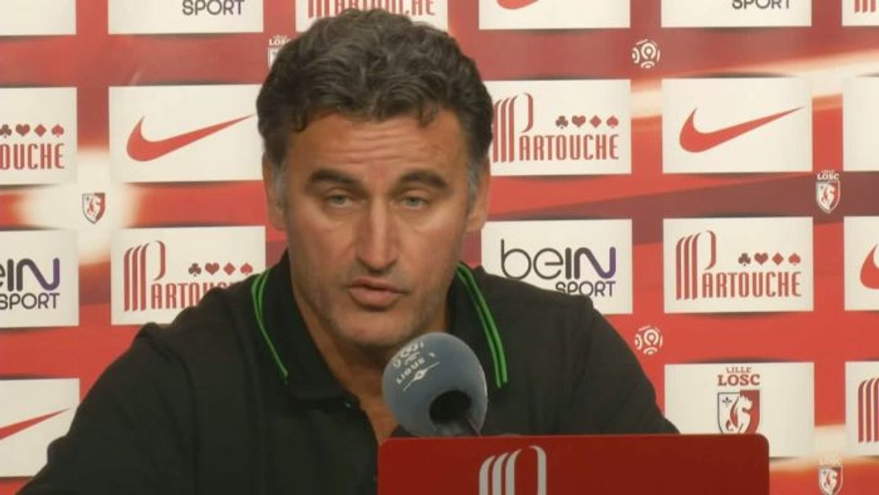 FOOT - L1 - ASSE - Galtier : «Ne pas chercher d'excuses...»