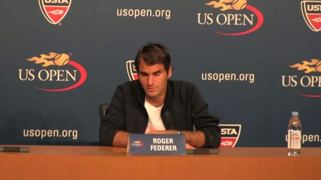 TENNIS - US OPEN - Federer : «Essayer de jouer de mieux en mieux»