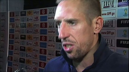 FOOT - BLEUS - Ribéry : «On a tellement donné...!»