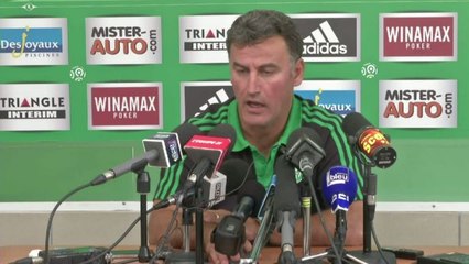 FOOT - L1 - ASSE - Galtier : «Jouer notre jeu»