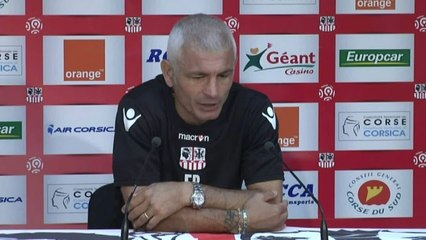 FOOT - L1 - ACA - Ravanelli : «On n'a vraiment pas de chance !»