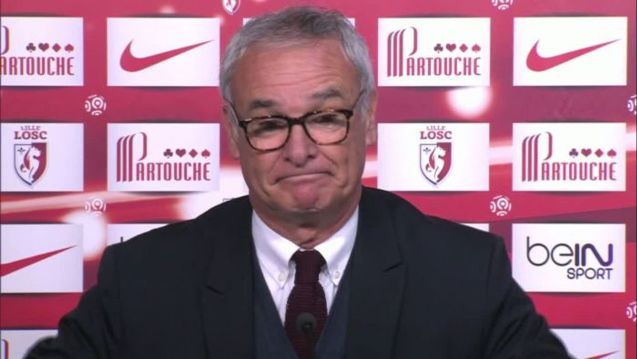 FOOT - L1 - ASM - Ranieri : «Pas content de l'arbitrage»