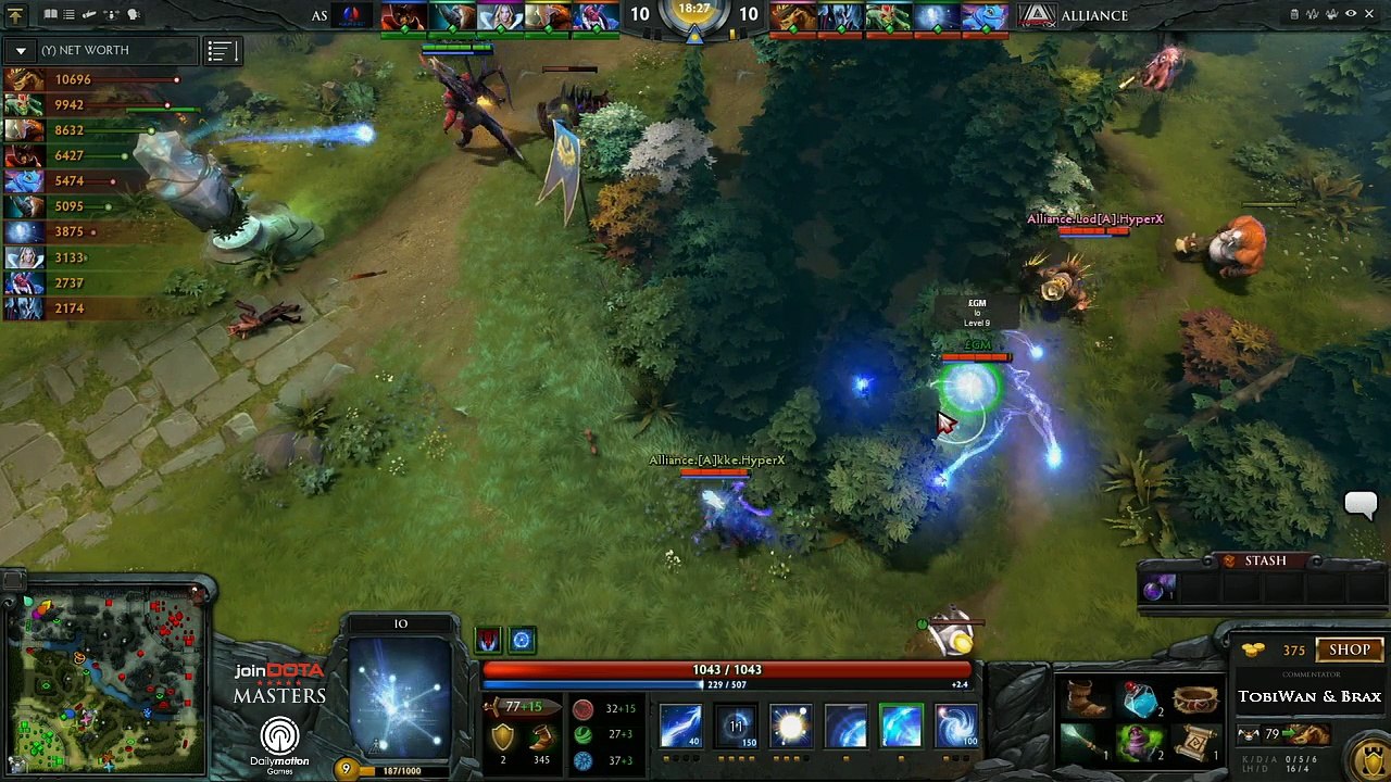 [Wombo Combo] The Alliance vs Album Sheet Game 2 - joinDOTA Masters @TobiWanDOTA @DurkaDOTA @braxlikesdota