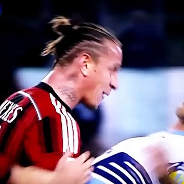 Philippe Mexès pète les plombs et étrangler Mauri lors Lazio Rome Milan AC