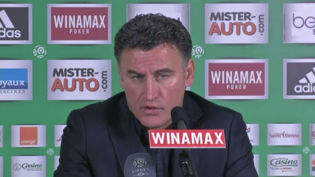 FOOT - L1 - ASSE - Galtier : «Le football est cruel»