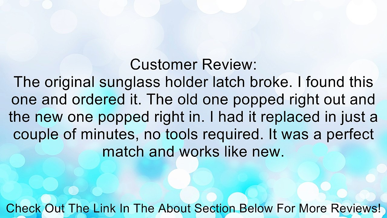 1999-2001 Dodge Ram Overhead Console Sunglass Holder Mopar Review