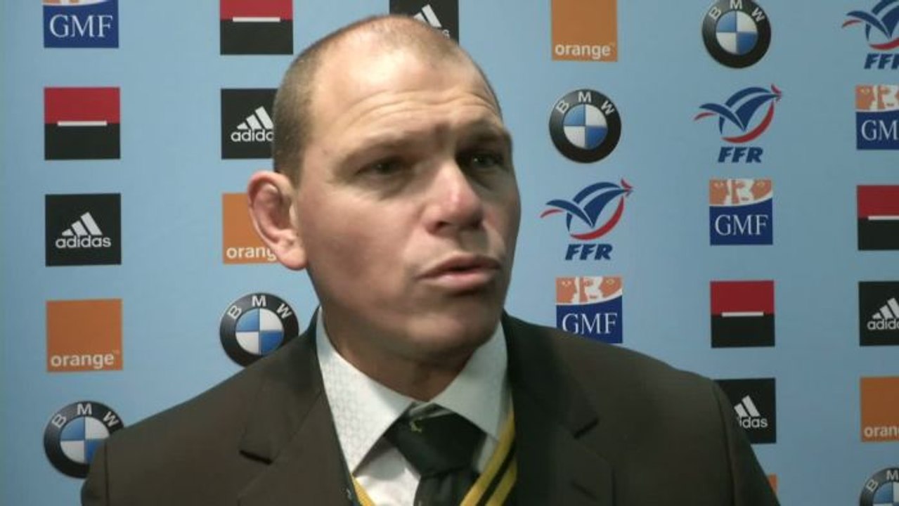 RUGBY - TESTS - De-Villiers : «C'était rude»