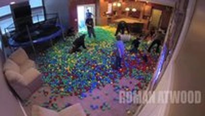 Crazy Plastic Ball Prank