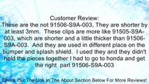 10 Honda Bumper & Splash Shield Clips 91506-S9A-003 Review