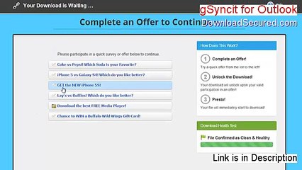 gSyncit for Outlook (32-Bit) Full Download [Risk Free Download]