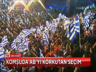 Yunanistan'da Avrupa Birliği'ni korkutan seçim Çipras kazanırsa Euro çökecek