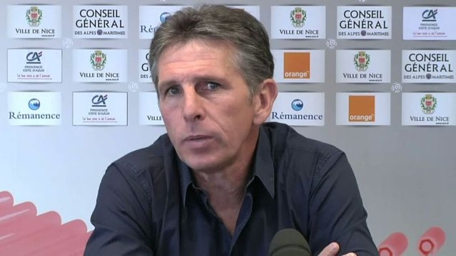 OGCN - Puel : «Beaucoup de respect pour Marseille»