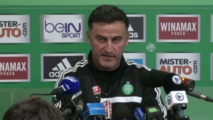 FOOT - L1 - ASSE - Galtier : «Zlatan ? Un défi physique»