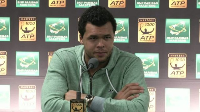 TENNIS - ATP - Bercy - Tsonga : «Ce n'est pas non plus la guerre.»