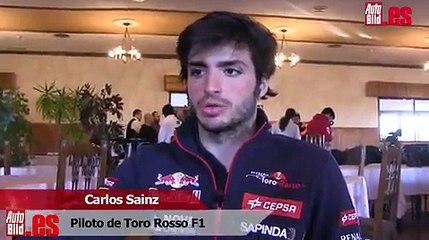 Video herunterladen: Pretemporada F1 2015, entrevista Carlos Sainz Jr