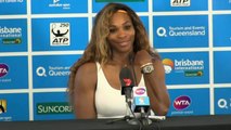 TENNIS - WTA - Brisbane - Serena : «Je ne fête pas le nouvel an»