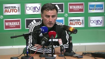 FOOT - L1 - ASSE - Galtier : «Combattre la peur de jouer»