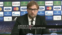 FOOT - C1 - Klopp : «Difficile de rester calme»