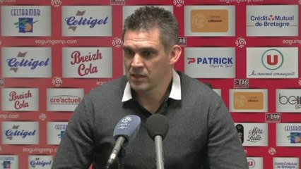 EAG - Gourvennec: «Un non-match»