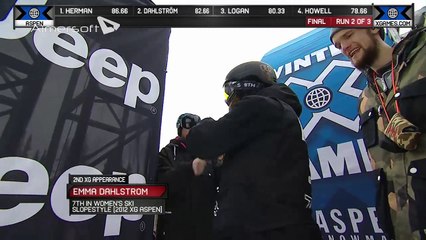 Emma Dahlström en OR à Aspen !