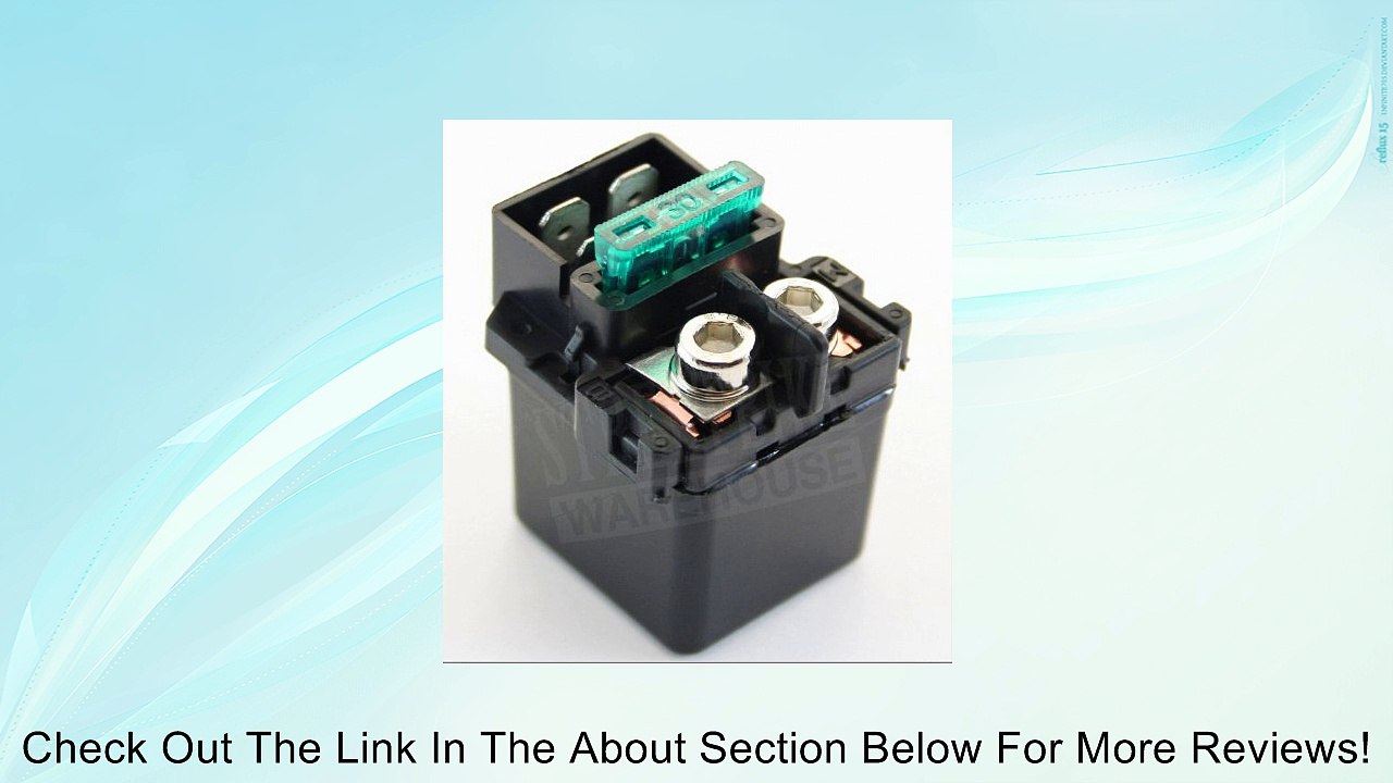 Starter Solenoid Relay Honda Cbr 600 Rr Cbr600rr 600rr Review - video ...