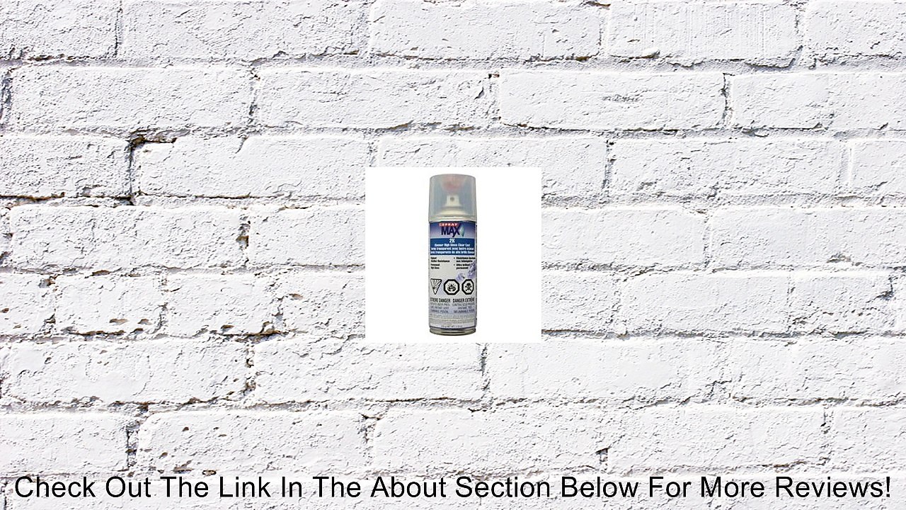 USC Spray Max 2k High Gloss Clearcoat Aerosol Review