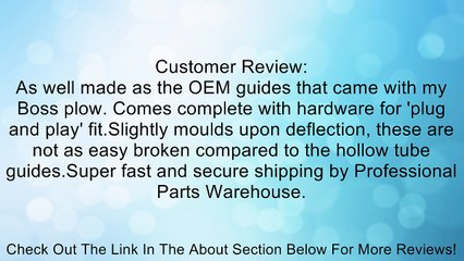 Western Red Blade Guide Sticks, Pair With Mounting Hardware Review