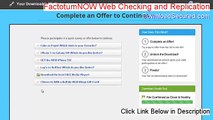 FactotumNOW Web Checking and Replication Download (Free of Risk Download 2015)