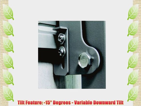 New Premium Universal Adjustable Tilt Tilting TV Wall Mount Bracket for LCD LED Plasma - Black