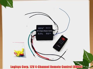 Logisys Corp. 12V 4-Channel Remote Control (RM04)