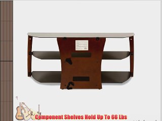 TechCraft Xii42W 42-Inch Wide Flat Panel TV Stand - Walnut Accents