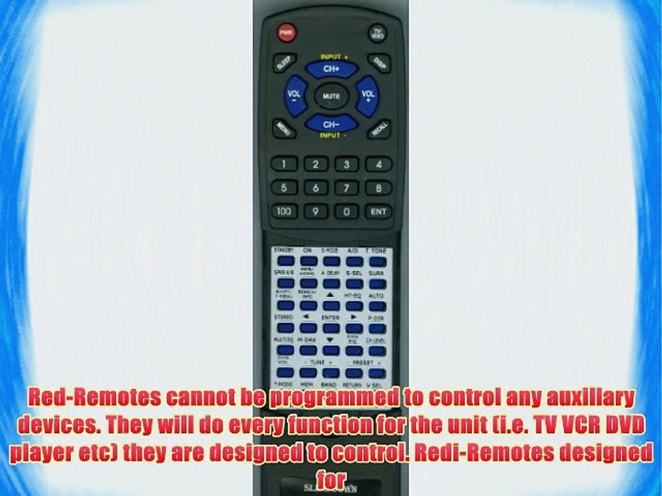 MARANTZ Replacement Remote Control for RC010SR SR5005 307010076002M NR1601