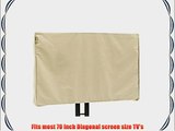 70 Inch Outdoor TV Cover (Full Cover) - 13 sizes available