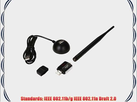 Rosewill USB 2.0 External 5dBi Antenna Wireless Adapter (RNX-N180UBE)