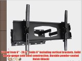 Arrowmounts AM-P30B Full Motion Articulating Wall Mount for 32 to 60 Inch LED/LCD Televisions